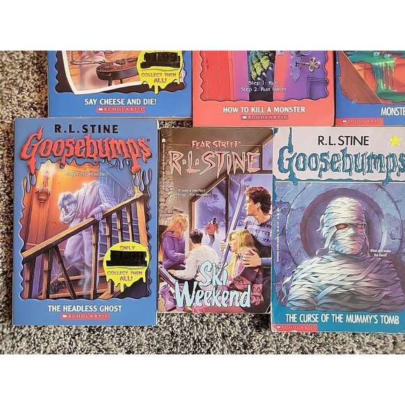 Vintage Lot 13 R.L. Stine Fear Street PB Goosebumps Series 2000 Mummy's Tomb - Picture 5 of 14